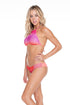 Luli Fama Sunset Angel Braided Lo Rise Hipster Bottom